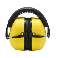 Airline Ear Noise Reduction Hearing Protector Mens Foldable Custom Earmuffs For Safety