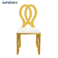 Wholesale rental ss white restaurant stainless steel leather bar chair gold