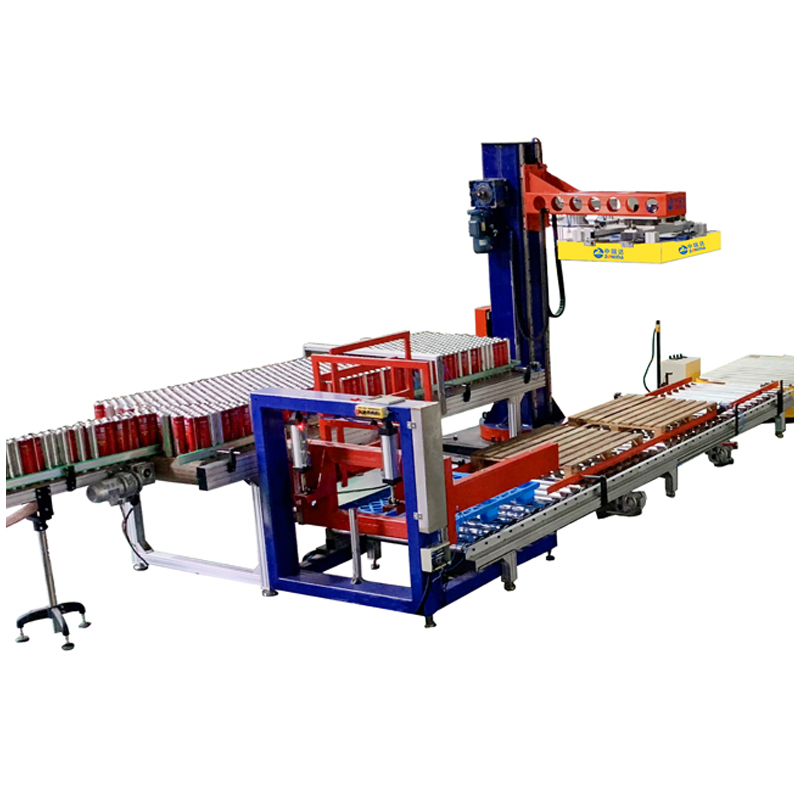 Automatic Aerosol Can/ Milk Powder Can Robot Arm Palletizer ...