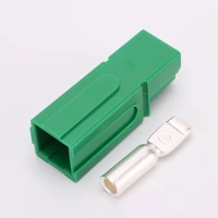 High current industrial connector 180A 600V Single Pole Forklift charging connector