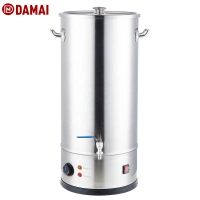 Commercial 25L 40L cheap electric catering urn hot water boiler water kettle with CE for HOTEL for homebrew