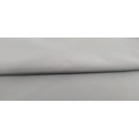 polyester and cotton blended plain fabric with PU downproof for outwear jacket downcoat