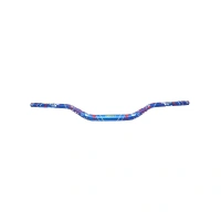 High quality CNC blue Aluminum Motorcycle Motocross 1 1/8" 28mm Fat Bar Handle Tubes Dirt Bike Handlebars