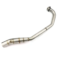 Motorcycle Pipe Stainless Steel for YAMAHA LC135 V4 4 SPEED Modified Part Slip-On Front Middle Connecting Link Exhaust Pipe