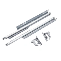 New Design High Standard soft closing under mount slide with quick release handle for kitchen
