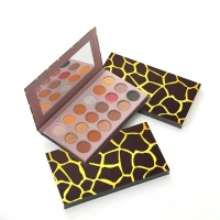 2022 Custom Logo Hot Sale 18 Color Eyeshadow Fashion Cosmetic Contour Concealer Blush Makeup Eyeshadow Palette wholesale