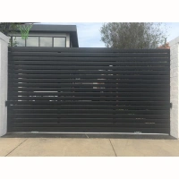 Powder coated Aluminum Fence Panels With Posts for house backyard