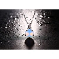 Factory Price Wholesale Necklace White Gold Plated 925 Sterling Silver Jewelry For Women Gift