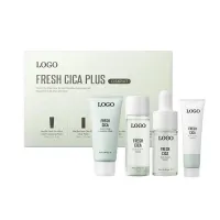 Clear Facial Kit Soothing Skin Exfoliating Moisturizing Travel Size Skin Care Set