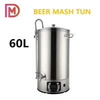60L Beer Brewer Equipment /Beer Mash Tun / cerveza equipo casero / Stainless steel mash tun 40L 60L / ,Microbrewery