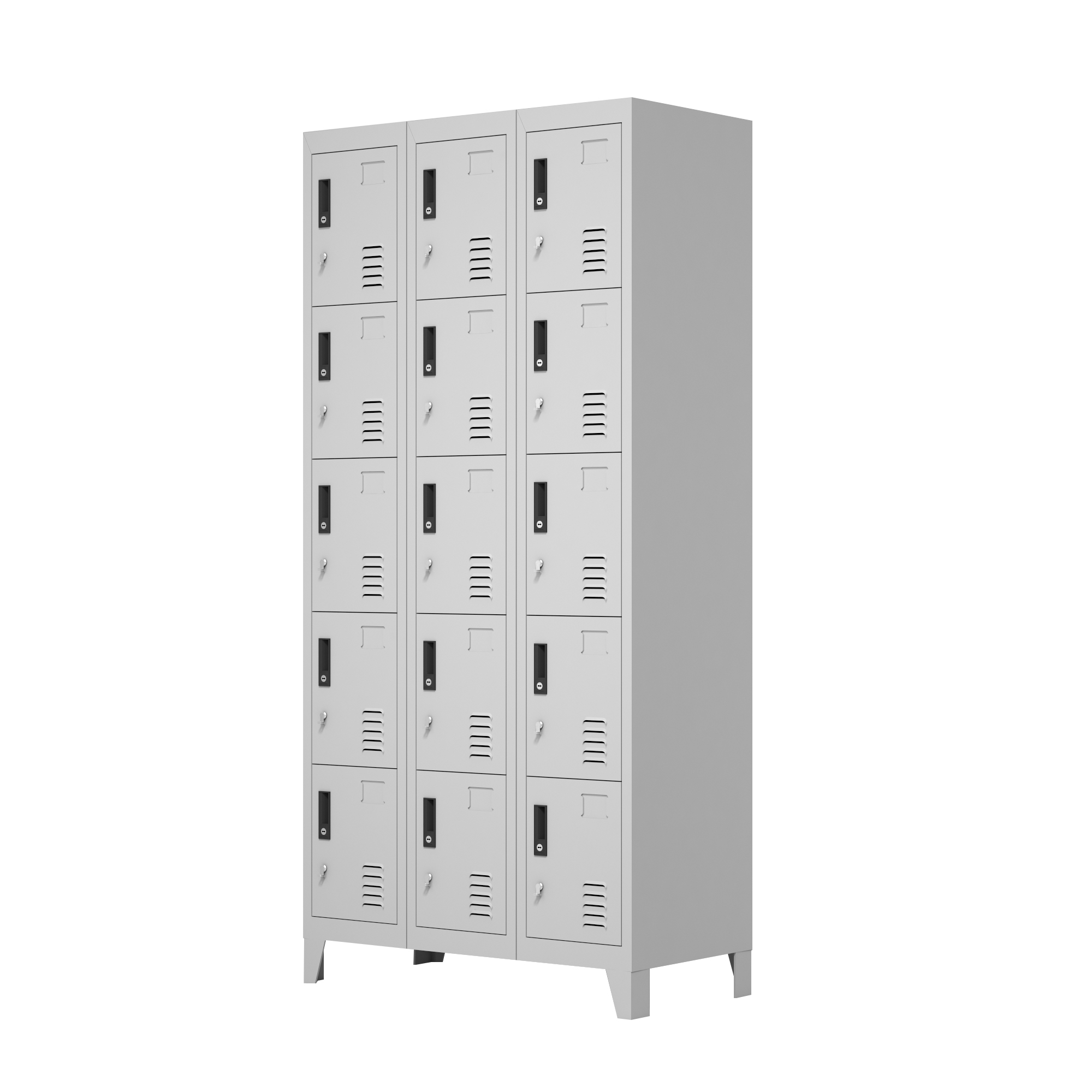 15 Door gym lockers storage Steel Wardrobe godrej locker with