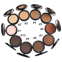 OA Pay Private Label Concealer pressed Powder 10 Colors Makeup foundation contour highlighter matte Face Powder OEM manufactory