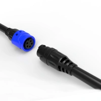 Connect Reliably M19 Series Self Locking System Industrial 5 Pin Connector