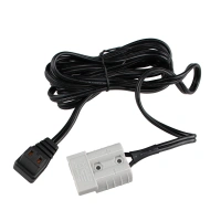 Australia hot sale black dual battery connector 50A grey plug connectors with Waeco fridge cable