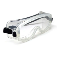 Antivirus Ventless Transparent Safety Protective Isolation Splatter Goggles For Virus Protection