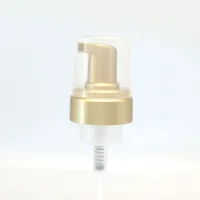 Hot Selling electroplating craft gold silver rose gold soap solution foam pump distributor 42/43-410 with cover dustproof
