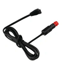 Hot sell cigarette plug with fuse to 2 Pin Waece Fridge Cable 14AWG 3M length