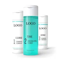 Private Label Natural Organic Facial Cream Anti-Acne Repair Facial Skin Care Set
