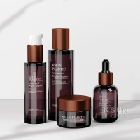 KSUN Hot Sale Cosmetic Packaging 120Ml Lotion Pump Bottle 50G Cream Jar 30Ml Dropper Bottle