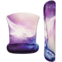 Memory Foam Non Slip Mouse Pad and Keyboard pad Wrist Rest Support for Office Computer