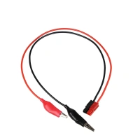 Anderson-style monopole 45A PP connector small current test crocodile clip contains wire harness