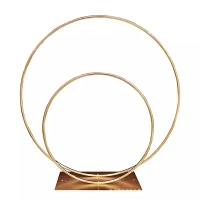 Best wedding romantic gold metal arch wrought iron art wedding supplies for sale