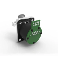 Double Row Type D Style Plug Signal Connector 8 Pin Ez Rj45 Connector For Audio Video Equipment indoor use IP44