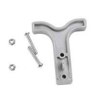 High quality anderson style 120Amp connector T-shaped disconnect auxiliary handle gray for Trailer Boat or Caravan Connections
