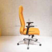 black high-end computer office chair new swivel large seat cushion multi-fun office meeting room chair with backrest