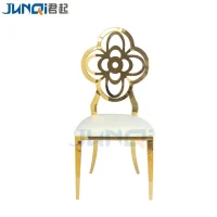gold stainless steel tall swivel office chair luxury hotel golden modern banquet fabric hot sales