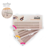 navina 3D 6D 10D premade fans mink eyelash extension wholesale with customized logo