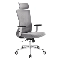Modern durable Computer Workstation Swivel Chair Mesh Headrest Height Adjustable Office Chair