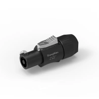 Shangwen Outdoor Use Powercon Ip65 Connectors Black Output 3 Pin Male Power Connector