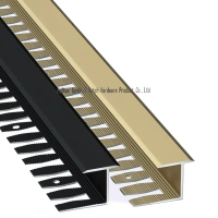 Factory sells well at wholesale pricestile trim metal profiles corner edging strips flexible aluminium trim