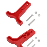 Anderson-style 50A 120A 175A 350A 600V connector accessory grey red triangle handle