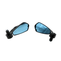 Hot sell for harley honda yamaha suzuki motorcycle cruiser chopper 8mm 10mm Universal chrome teardrop custom rearview mirrors