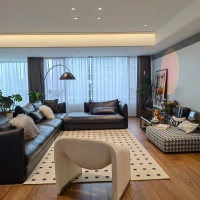 Italienischer minimalistischer Designer High-End-Villa Chanel Sofa Italienisches Ledersofa