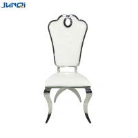 Wholesale wedding furniture stainless steel chair gold dining chair hotel wedding chair