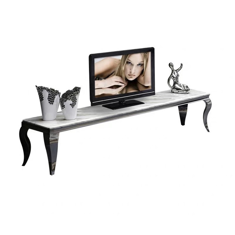 Modern living room furniture new style marble tv table set