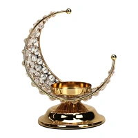 Luxury metal gold candle holder special design candle stand hotel restaurant candlestick