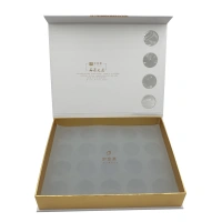 Factory direct color box paper packaging gift design bag tea packaging custom printed logo folding box