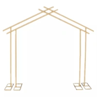 Wedding decoration high quality metal arch factory direct price gold metal arch for wedding