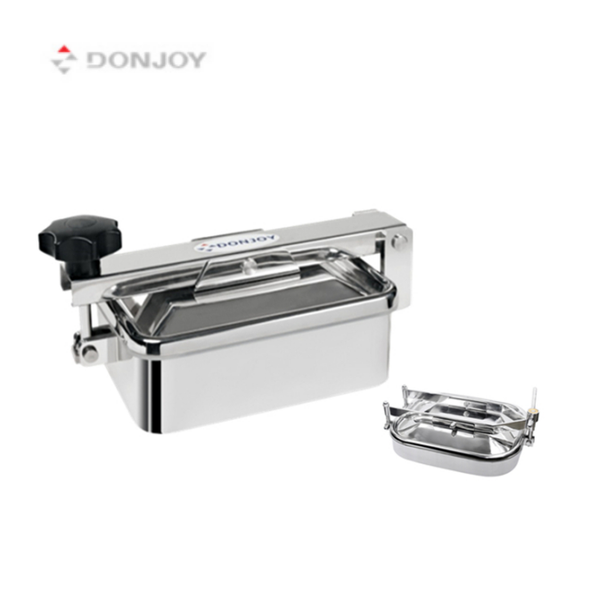 DONJOY ss rectangle manhole cover water tank manhole cover stainless ...
