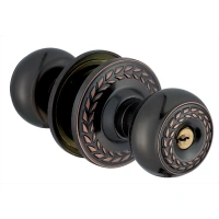 Cylindrical rounb knob stanless steel entry passage ball door lock TA-5794 ET BN