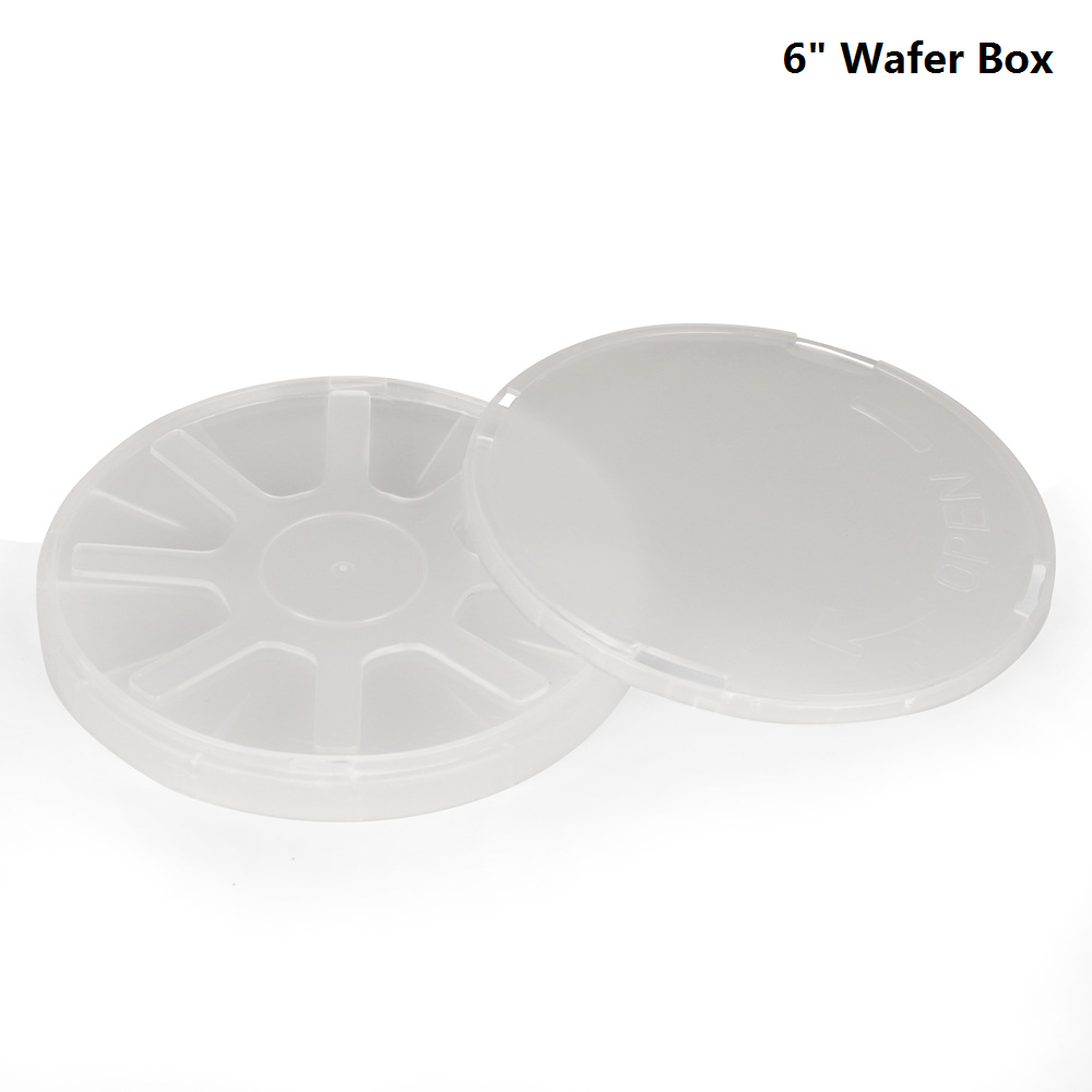 Silicon Wafer Box - 6" Single Wafer Carrier,including Container, Cover ...