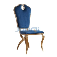rose gold golden dining round glass party table stackable banquet chair for wedding reception wedding