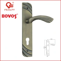 Cerradura de puerta de aleación de zinc duradera al por mayor (AZ9281-381)