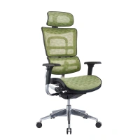 Wholesale Cheap Price High End Fabric Ergonomic Computer Office Chair with Headrest