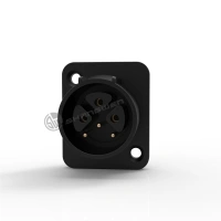 China Sales Corrosion Resistant PBT Waterproof 6 Core Female Powercon Connector