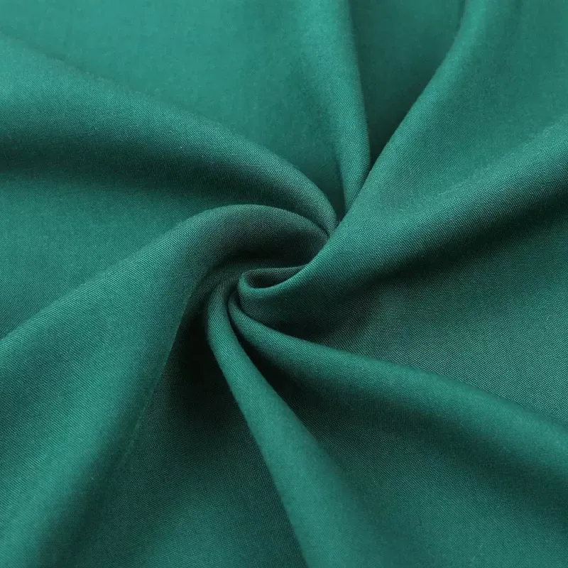 Custom Cheap Price High Quality Dyed Viscose Rayon Poplin Rayon Fabric Plain